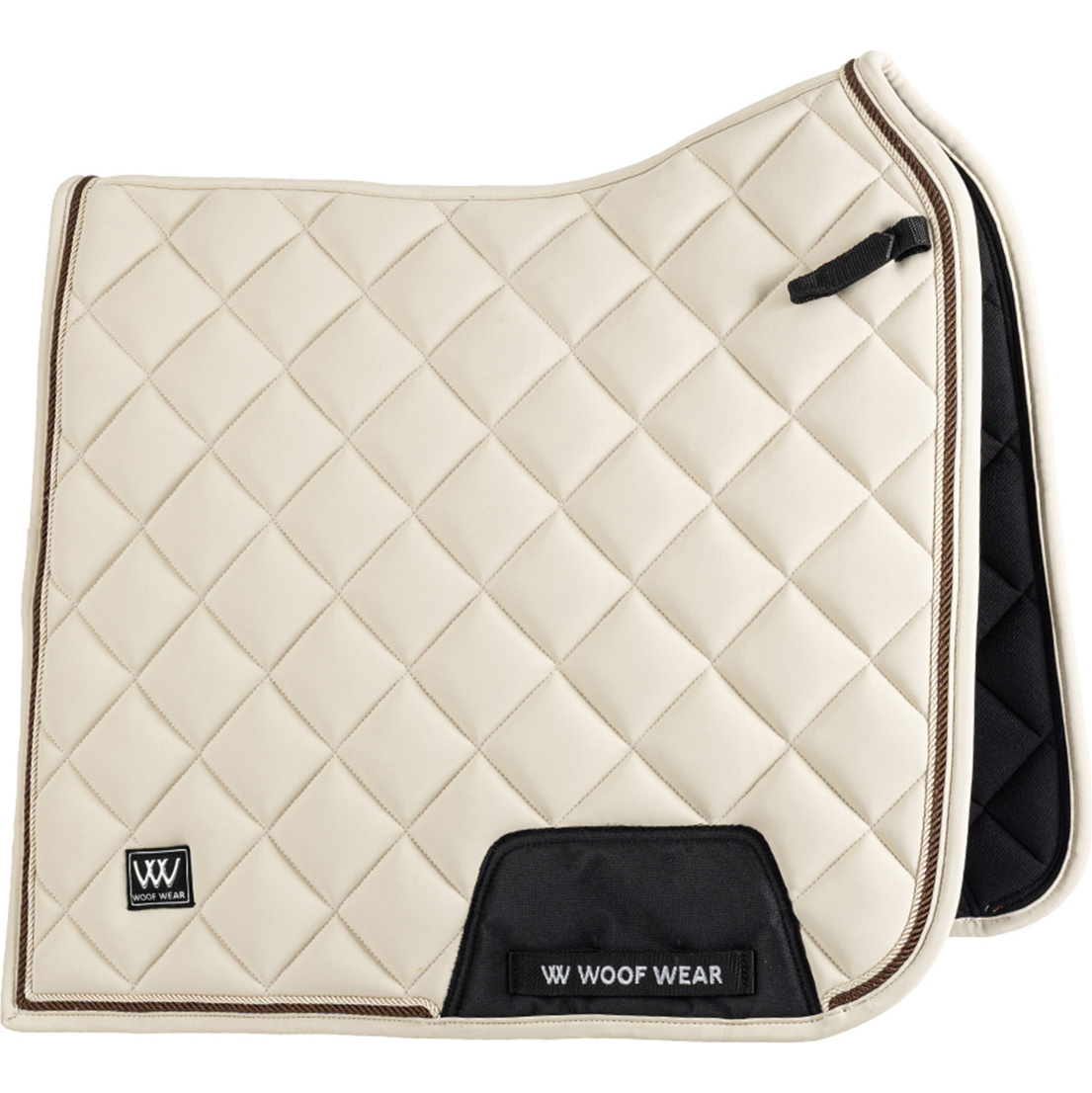 2025 Woof Wear Vision Aura Dressage Saddle Pad WS0041-STON - Stone